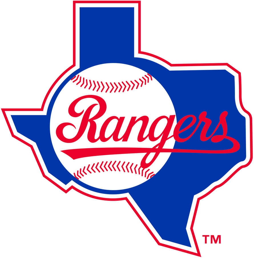 Texas Rangers 1984-1993 Primary Logo iron on paper